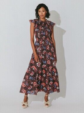 Cleobella Kyah Ankle Dress in Calista Floral Size M